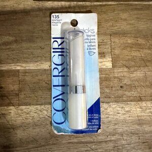 Covergirl Lipslicks Lip Gloss 135 Pearlygirl Elegante Sheer Shine Gloss Disconti